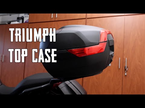 Видео: Установка верхнего кофра Triumph - Tiger Sport 660