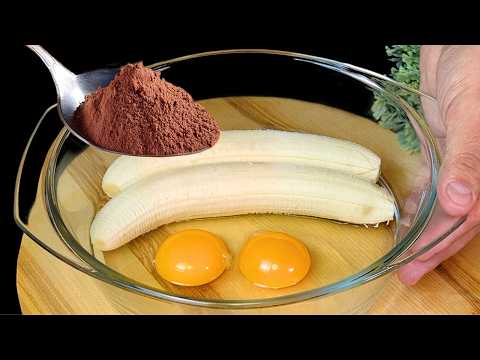 Видео: 🍌 Банановый десерт, о котором все говорят! Всего 3 ингредиента – без сахара, без муки! 🍫