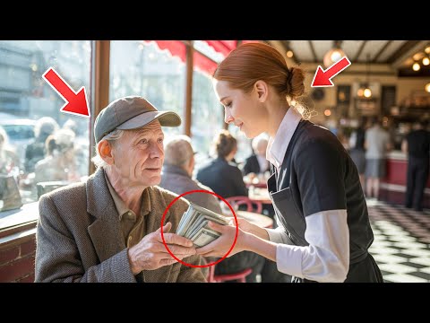 Видео: Добрая официантка дала деньги бедному старику — а потом узнала, что его сын — тайный миллионер