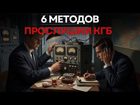 Видео: 6 методов прослушки КГБ: как иллюзия контроля стала мощнее реальности