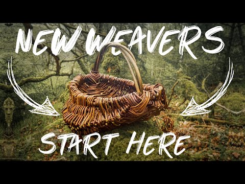 Видео: Первая корзина, которую вам стоит сделать | Мастер-класс по изготовлению корзины для сбора урожая...