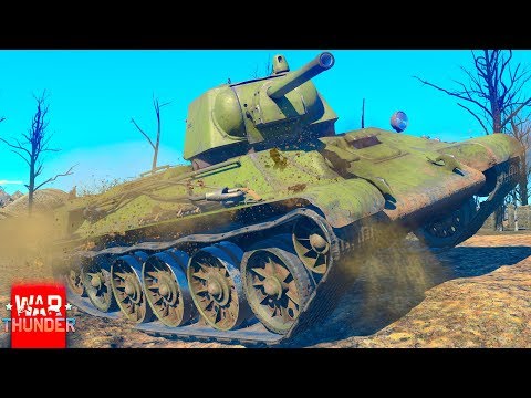 Видео: WAR THUNDER - 12 ФРАГОВ НА Т-34! ДЕДОВСКАЯ ЛЕГЕНДА! ТАНКИ СССР В ВАР ТАНДЕР!
