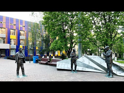 Видео: Долгопрудный: южная часть города, МФТИ (Физтех), заводы, станции Новодачная и Долгопрудная