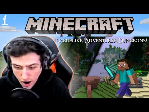 Видео: HELLYEAHPLAY ИГРАЕТ В MINECRAFT MOD ROGUELIKE DUNGEONS #1