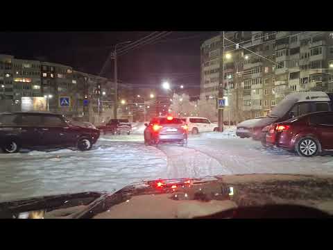 Видео: 3 января 2025г. Мурманск. Старостина, Мира, Озерки, Лента на Шевченко,  Рыбачьего, заехали в гараж..