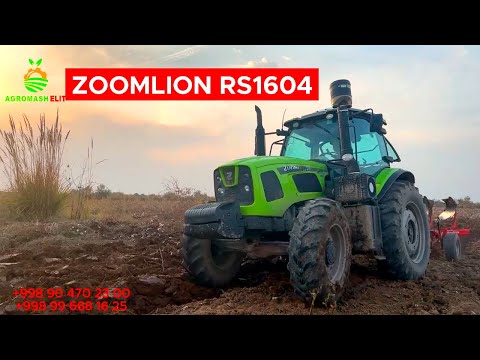 Видео: Плуг АКПИЛ ва ZOOMLION RS 1604