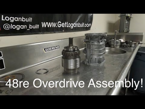 Видео: Набор для самостоятельной сборки Loganbuilt 47/48re, шаг 6: сборка повышающей передачи