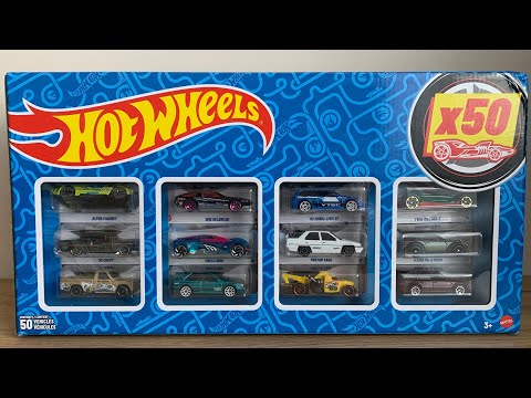 Видео: Hot Wheels 2024-2025. Огляд кейсу 50 шт хот вілс. Ауді Авант, Хонда Цівік, Субару, Мазда та ін.