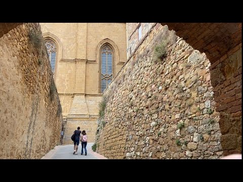 Видео: Италия. Тоскана. Сын и его невеста. Съездили в Пьенцу.