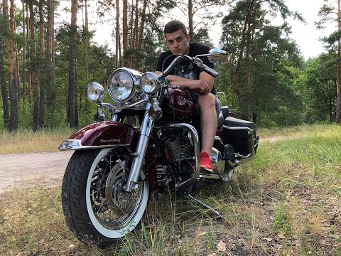 Видео: Harley-Davidson Road King 1450. Обзор, тест-драйв и интервью с владельцем.