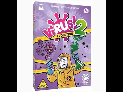 Видео: Обзор Настольная игра VIRUS 2: Evolution. Дополнение, правила, карты.