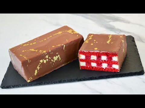 Видео: Новый ТРЕНД 🔥 Торт в ШОКОЛАДНОМ КОРПУСЕ ❤️ Красный Бархат