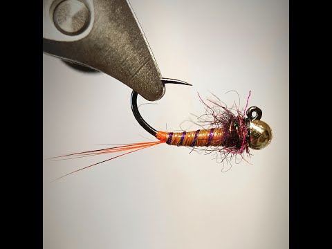 Видео: Уловистая мушка ICE FIBER Nymph.