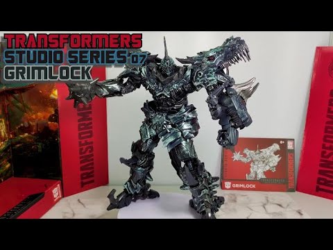 Видео: Гримлок/Grimlock, трансформер, обзор фигурки, Studio Series 07.