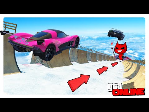 Видео: ЛЕДЯНОЙ СПУСК БЕЗ КОЛЕС (ГТА 5 ОНЛАЙН, GTA ONLINE)