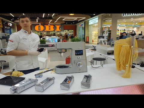 Видео: Как сделать пасту (лапшу) на кухонной машине KenWood KCC9040S