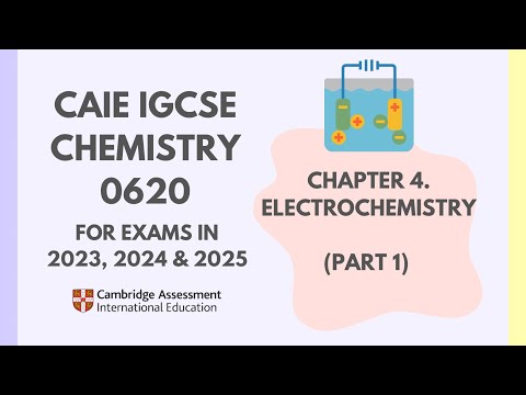 Видео: 4. Электрохимия (часть 1) (1/3) (Кембриджский экзамен IGCSE по химии 0620 на 2023, 2024 и 2025 годы)