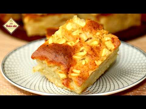 Видео: Шарлотка с Творогом и Яблоками — Просто смешай и Выпекай!