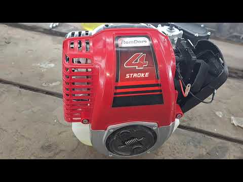 Видео: Мотор 4т 35кубов. С Китайского подвала... :)))