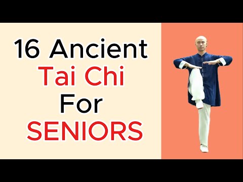 Видео: 16 древних упражнений тайцзи для пожилых людей | Мягкая программа для всего тела