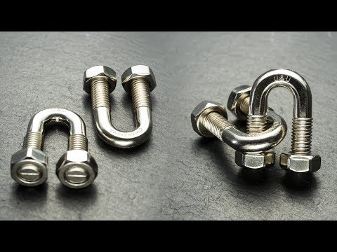 Видео: Головоломка U&U от Ханаяма. Не так просто как кажется.
