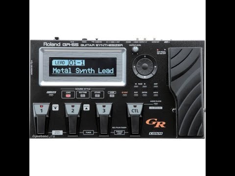 Видео: Знакомство с гитарным процессором Roland GR-55