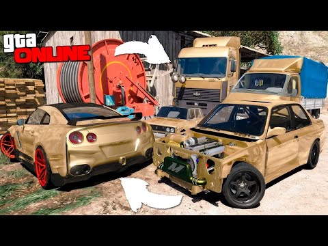 Видео: УГНАЛ КУЧУ ЗОЛОТЫХ ЧИТ ТАЧЕК В GTA 5! БИТВА ВОРОВ В ГТА 5 ОНЛАЙН!