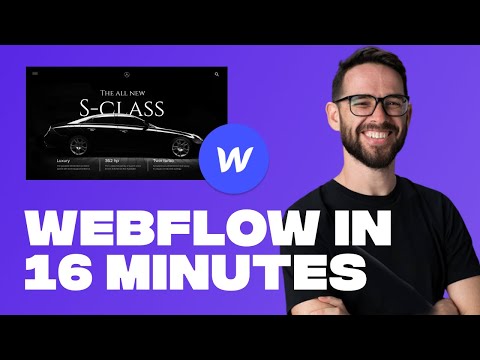 Видео: Изучите Webflow за 16 минут (ускоренный курс)