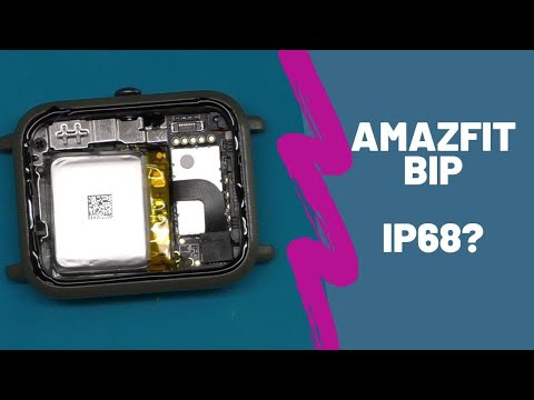 Видео: Amazfit Bip ip68? Отклеился дисплей😱😱😱 | China-Service