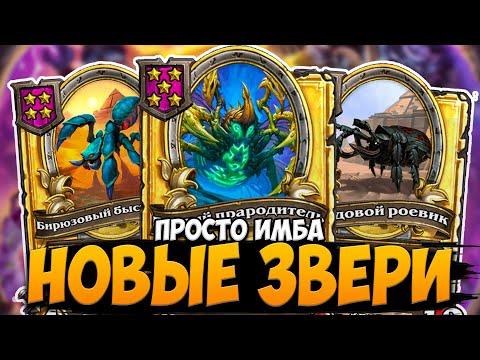 Видео: НОВЫЕ ЗВЕРИ ПРОСТО ИМБА | НОВЫЕ СВИНОБРАЗЫ | ОБНОВЛЕНИЕ ПОЛЯ СРАЖЕНИЙ Hearthstone Battlegrounds