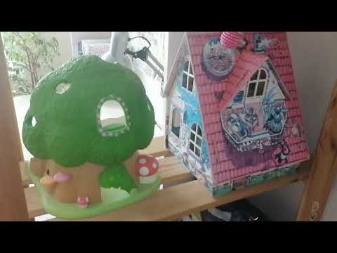 Видео: Детская комната девочки 8ми лет, организация, хранение игрушек