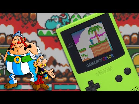 Видео: Герои мультиков нашего детства на Game Boy Color