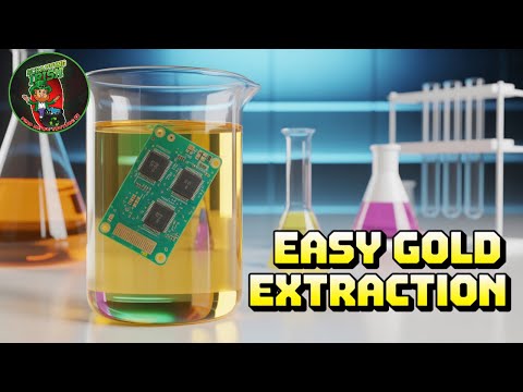 Видео: Секрет извлечения ЗОЛОТА из электронных отходов