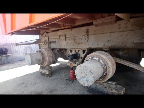 Видео: Разбор балансира, как поменять рессору камаз 6520. #PEREGRUZ