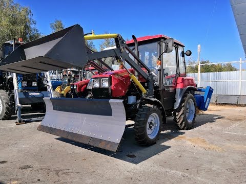 Видео: Мтз 320.4 с оборудование П-320 три в одном (Сальсксельмаш)