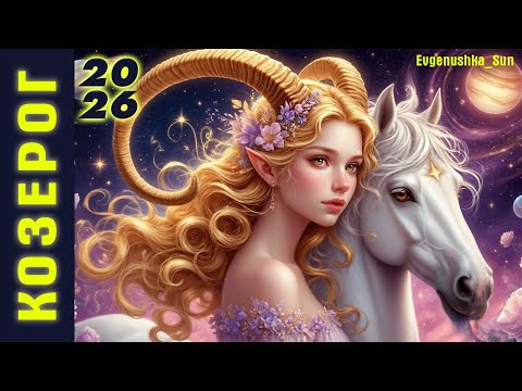 Видео: 💷 Судьба! КОЗЕРОГ прогноз на 2026 год! Финансовый период!🔥Прогноз от Евгеньюшки ♥️