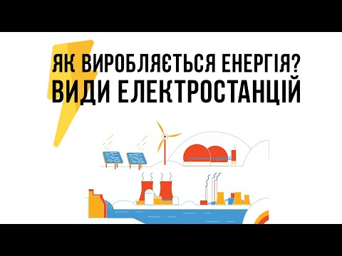 Видео: Як виробляється енергія? Види електростанцій. Функція трансформатора. Національна енергетична мережа