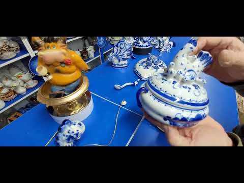 Видео: РАСПАКОВКА ПОСЫЛОК. ГЖЕЛЬ 