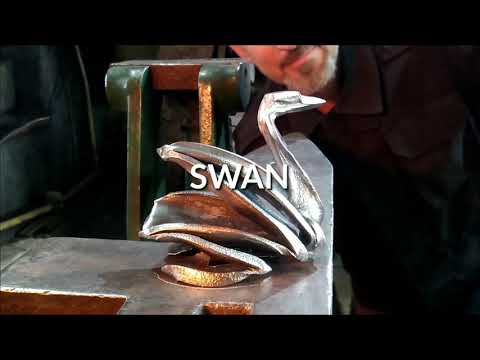 Видео: Лебедь цельнокованый без сварки