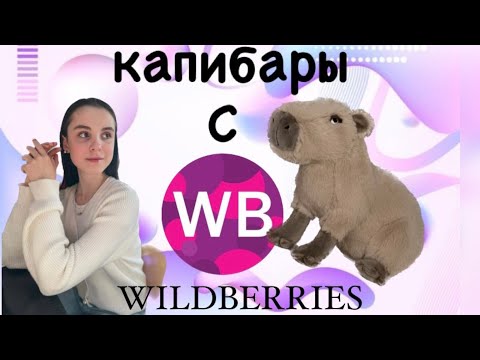 Видео: Обзор КАПИБАР с ВАЙЛДБЕРРИС/обзор и распаковка! Скупила всех капибар!!!