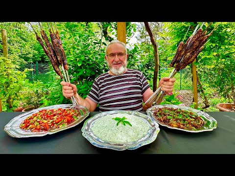 Видео: Король шашлыков! - Готовлю гору вкуснейшего турецкого шашлыка из печени! - Удивительная уличная еда