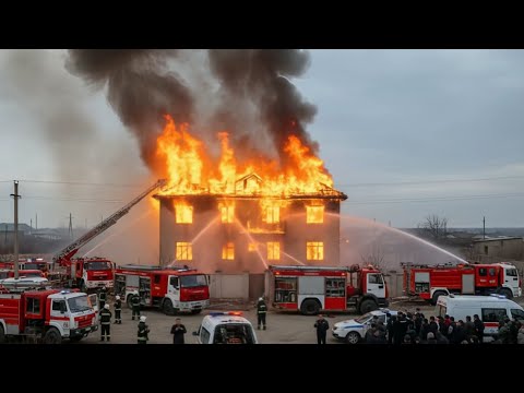 Видео: 12 адамды жалмаған өртті ойласаңыз ，өсек отына жол бермеңіз ！