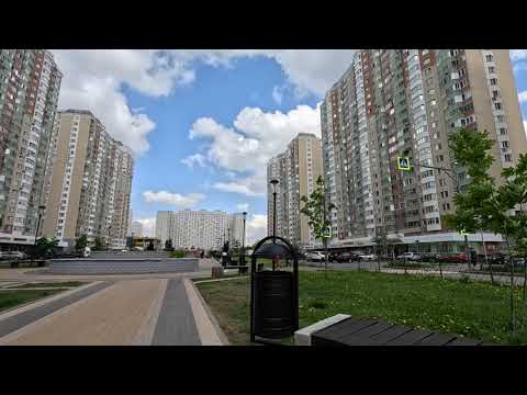 Видео: Балашиха микрорайон Железнодорожный май 2023