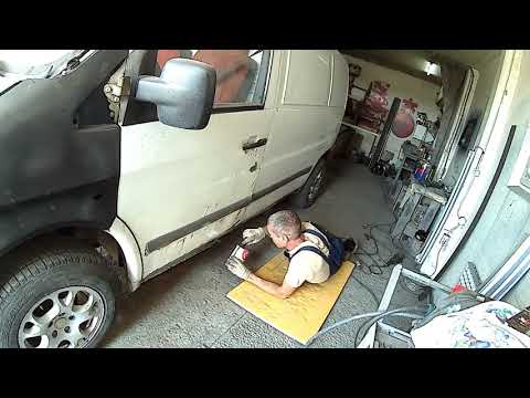 Видео: Mercedes Vito#Замена порогов#Сварочные работы#Часть4