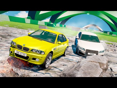 Видео: ЭКСТРЕМАЛЬНЫЙ СПУСК С ГОРЫ БЕЗ ТОРМОЗОВ В BEAMNG DRIVE