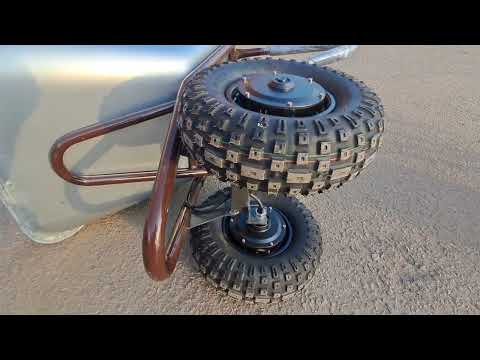 Видео: Двухколесная электротачка Кобра 1200 от шура-мастер.ру