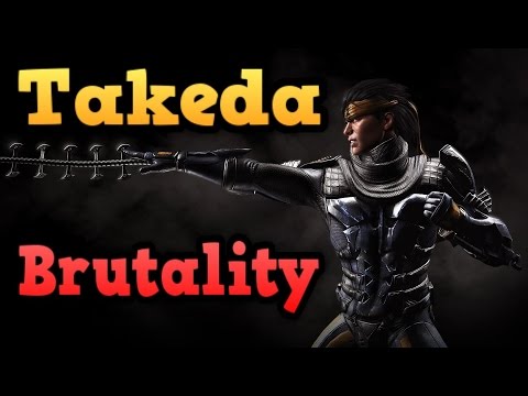 Видео: MKX | Как делать Brutality за Takeda.