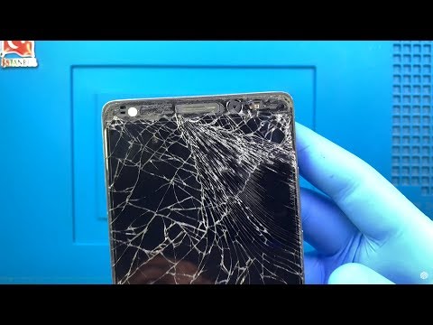 Видео: Разбил! Замена экрана Huawei Mate 8