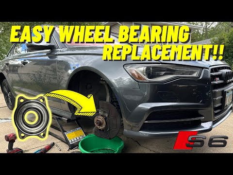 Видео: Audi S6 (C7.5) Замена ступичного подшипника Очень просто!!!