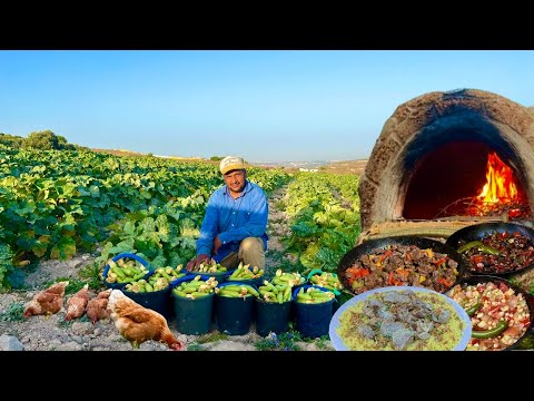 Видео: Жизнь в горных селах Святой Земли|Приготовление множества рецептов по старинному бедуинскому способу